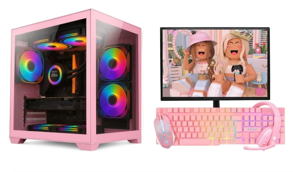 Poder jogar no PC gamer do Matheus